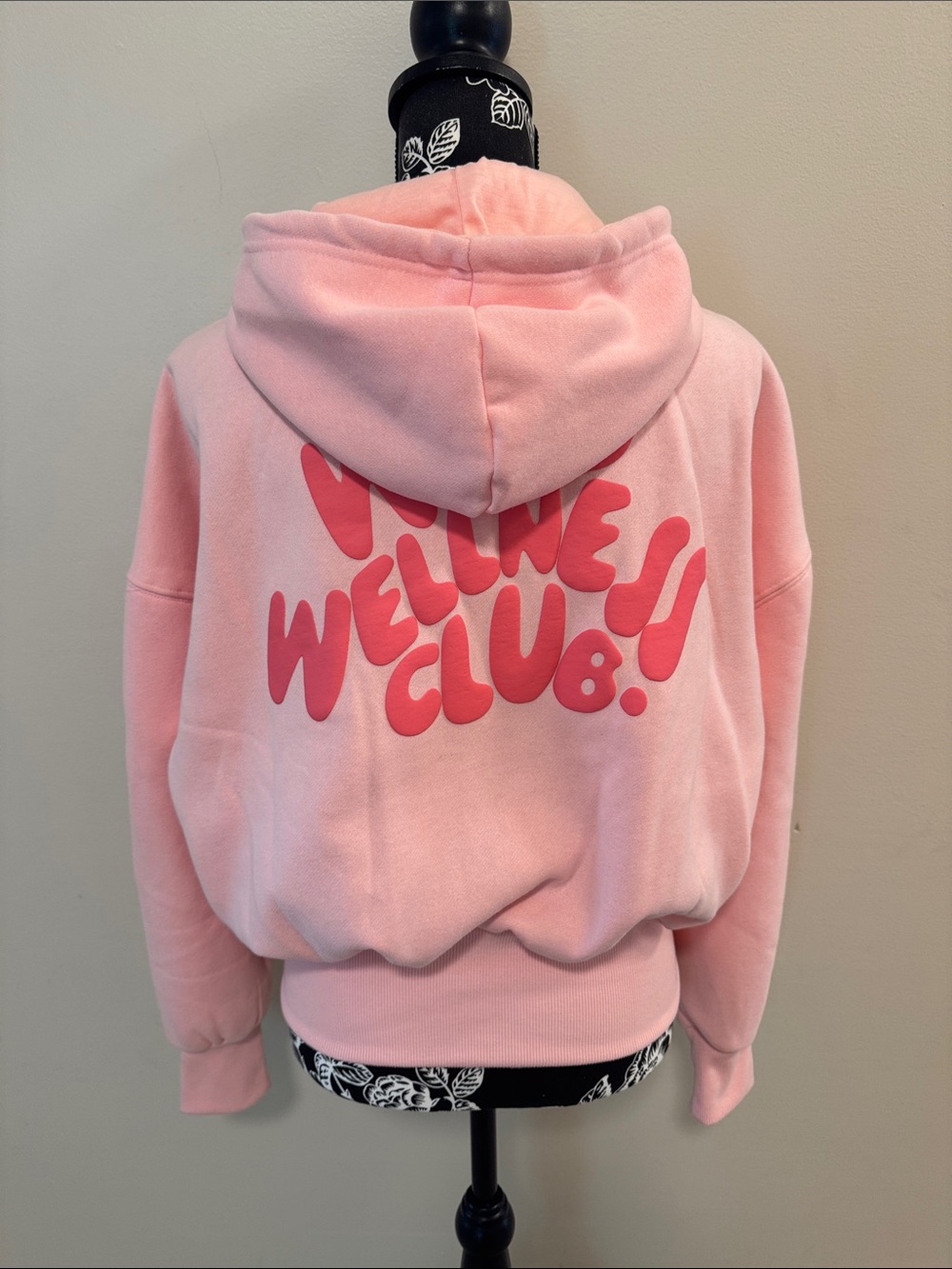 Wilo the Label Wellness Club crop zip hoodie - Picture 3 of 4